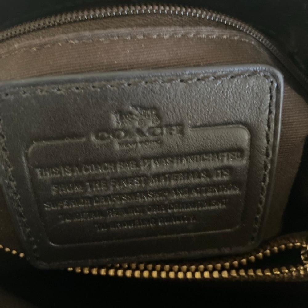 Coach Snake Print Handbag - Picture 5 of 12